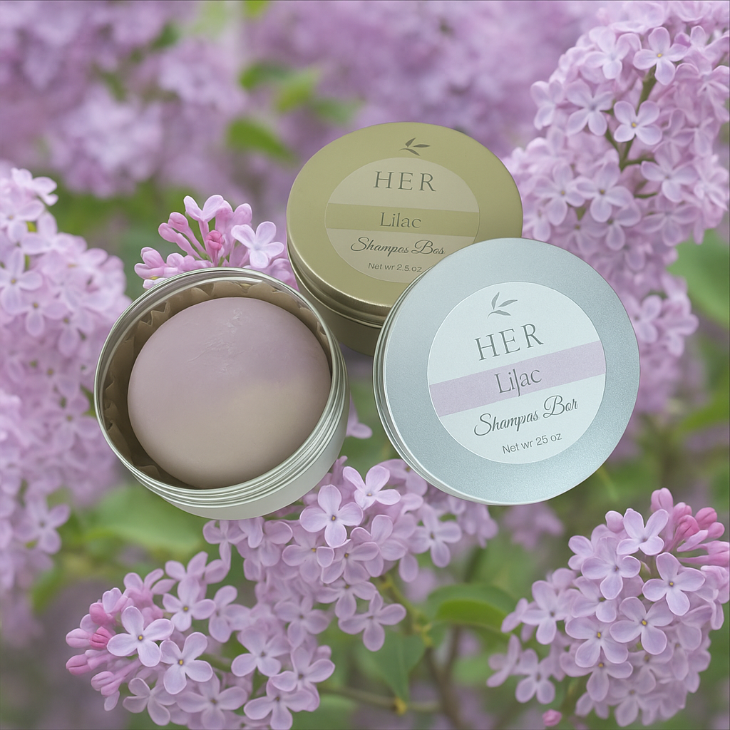 Lilac Shampoo Bar