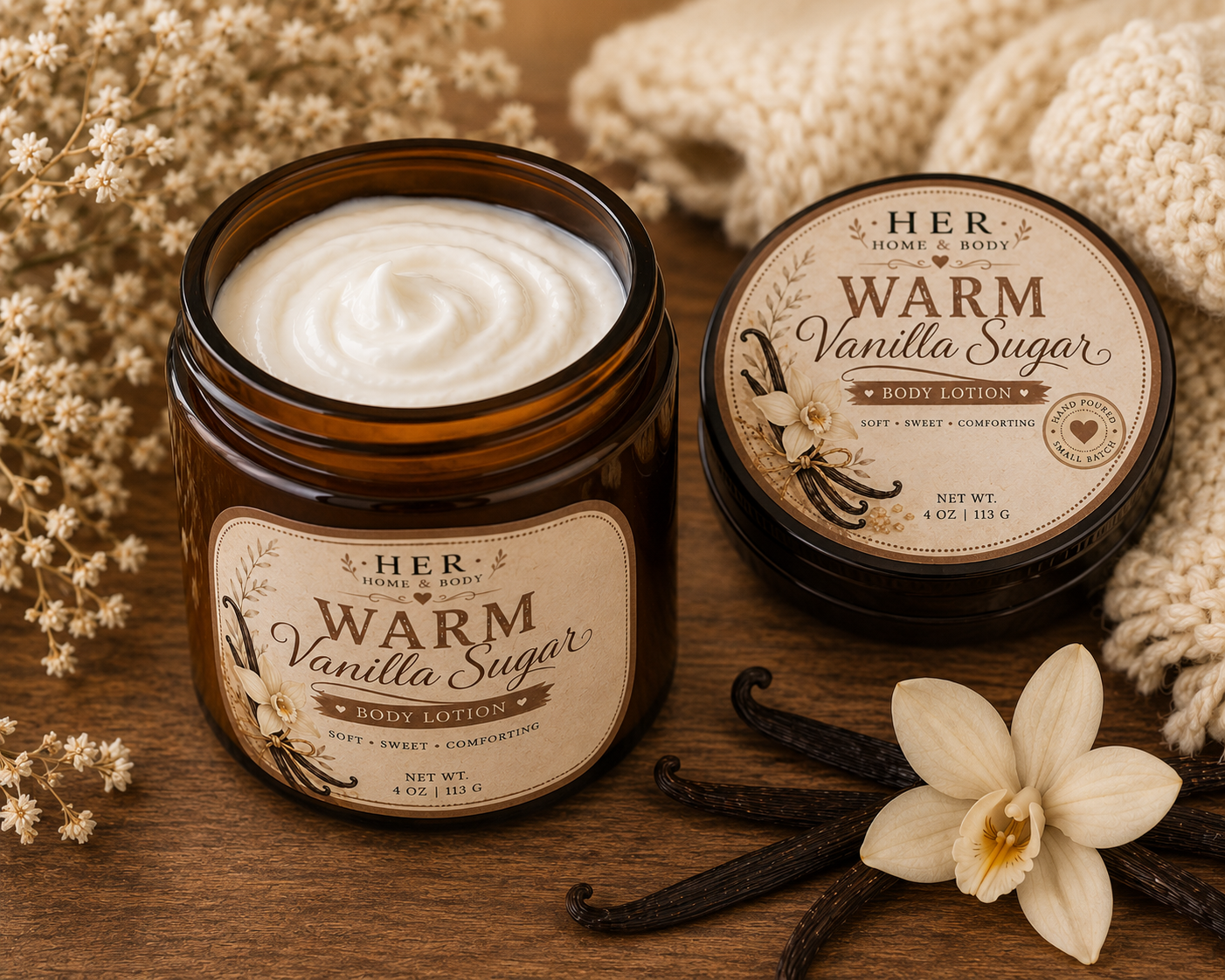 Warm Vanilla Sugar Lotion