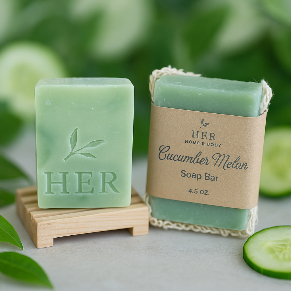 Cucumber Melon Soap Bar