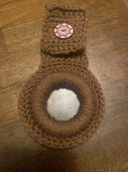 Crocheted Towel Holder