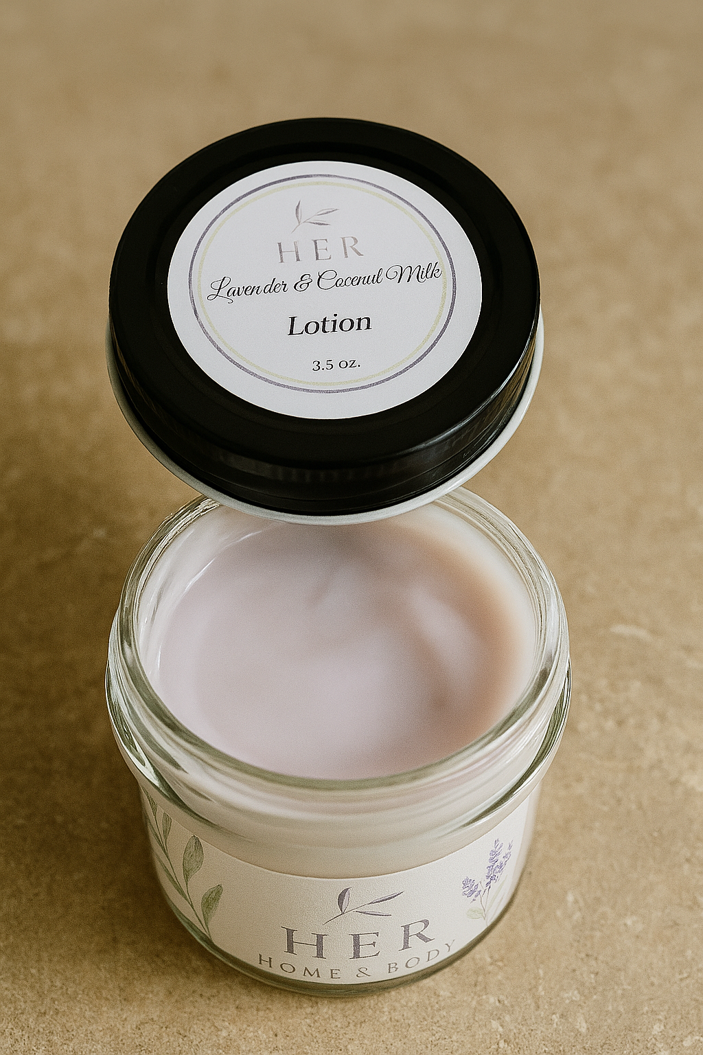 Lavender & Coconut Milk Lotion 3.5 Ounces