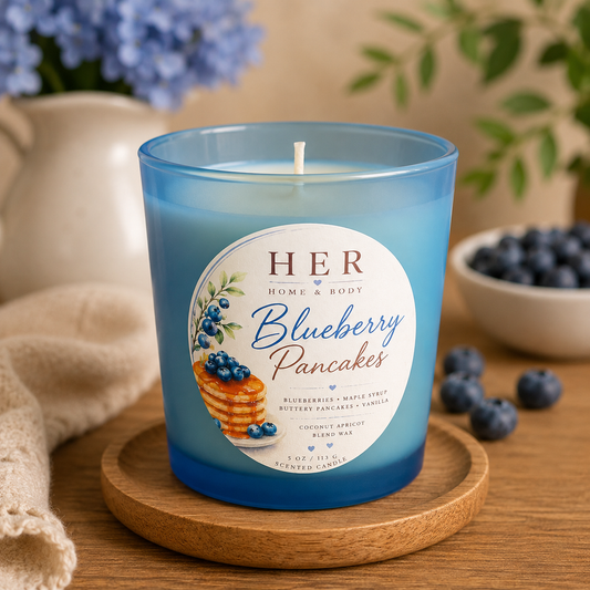 Blueberry Pancakes Candle
