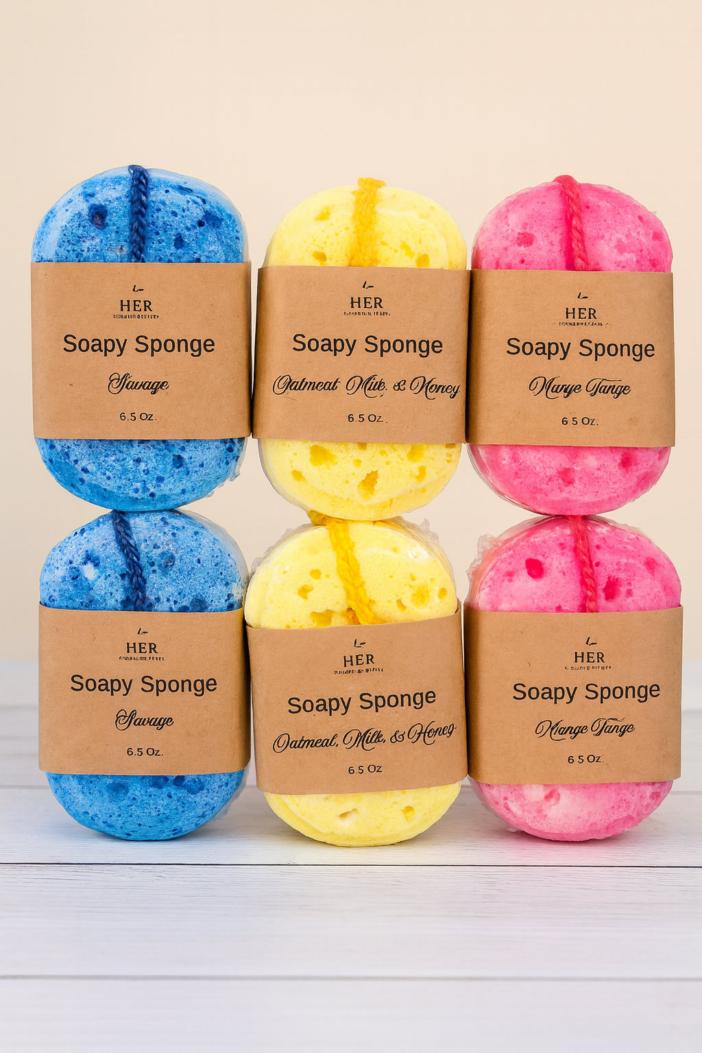 HER Home & Body Soapy Sponge – 6.5 oz.