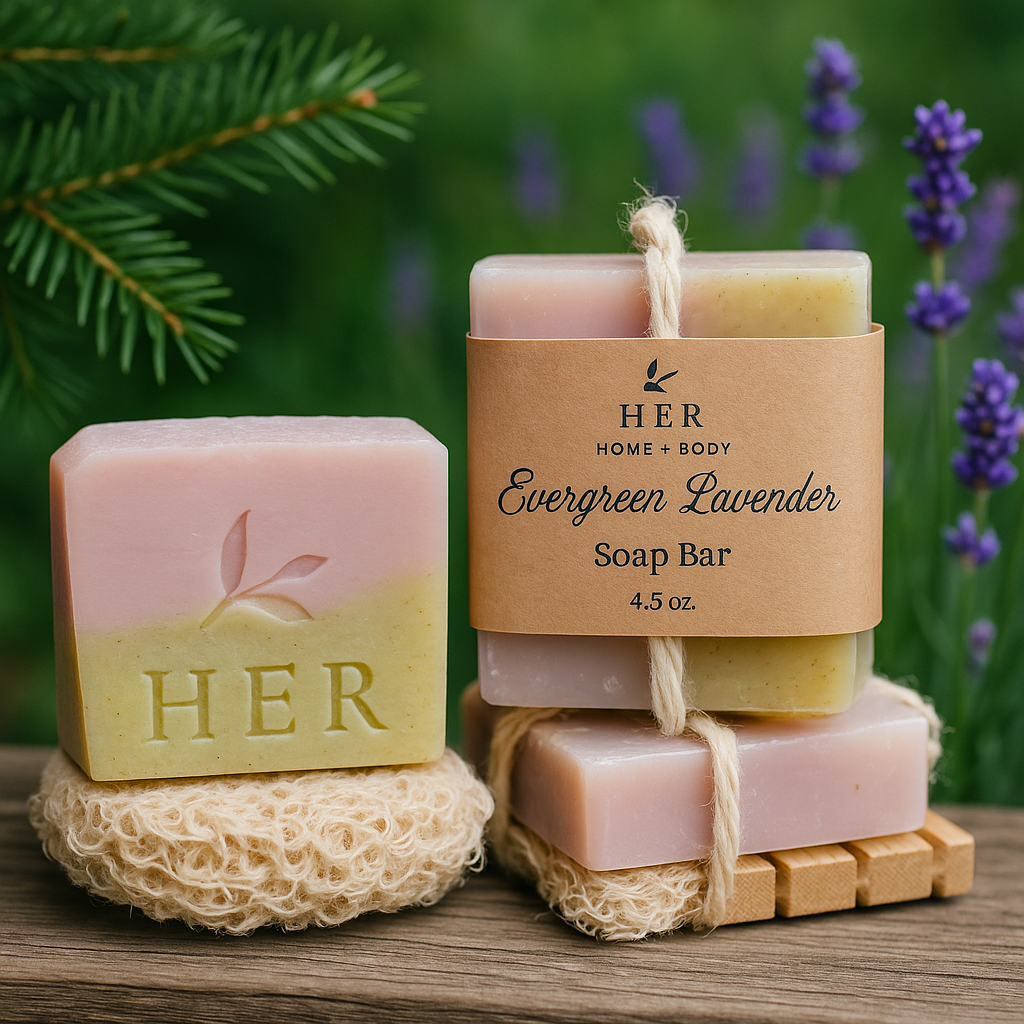 Evergreen Lavender Soap Bar