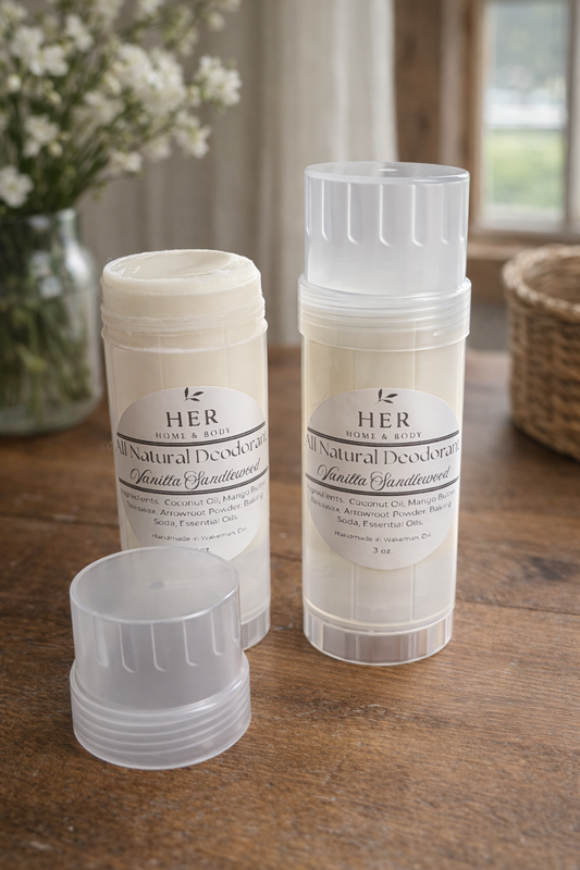 Vanilla Sandalwood All Natural Deodorant