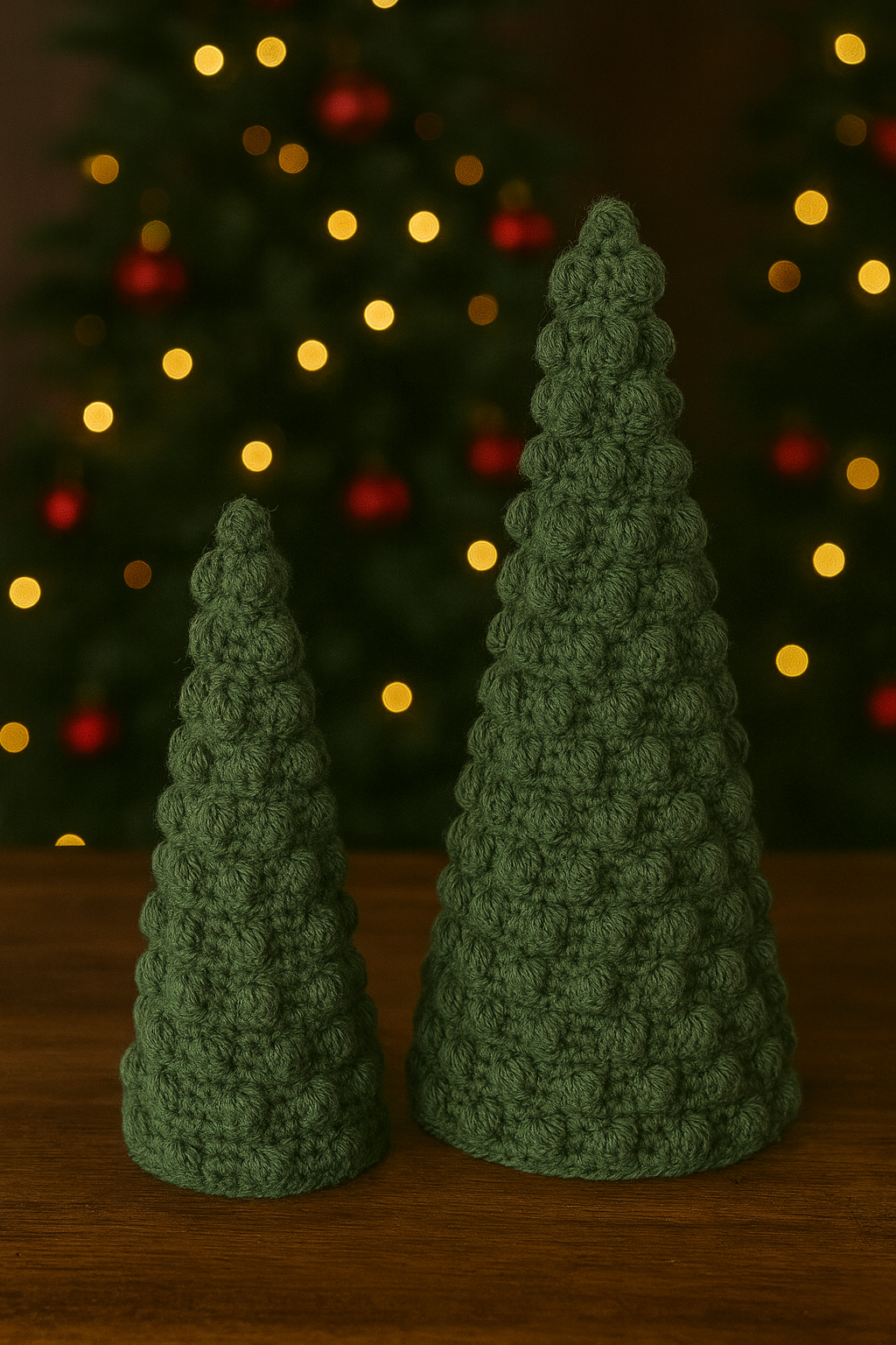 Crocheted Christmas Trees