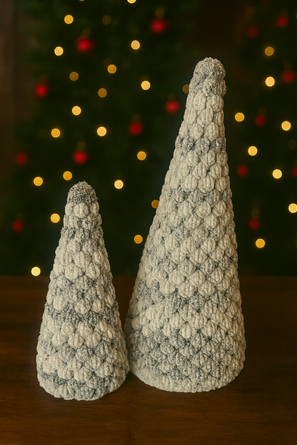 Crocheted Christmas Trees