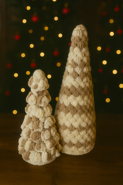 Crocheted Christmas Trees