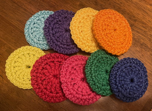 Round Dish Scrubbies