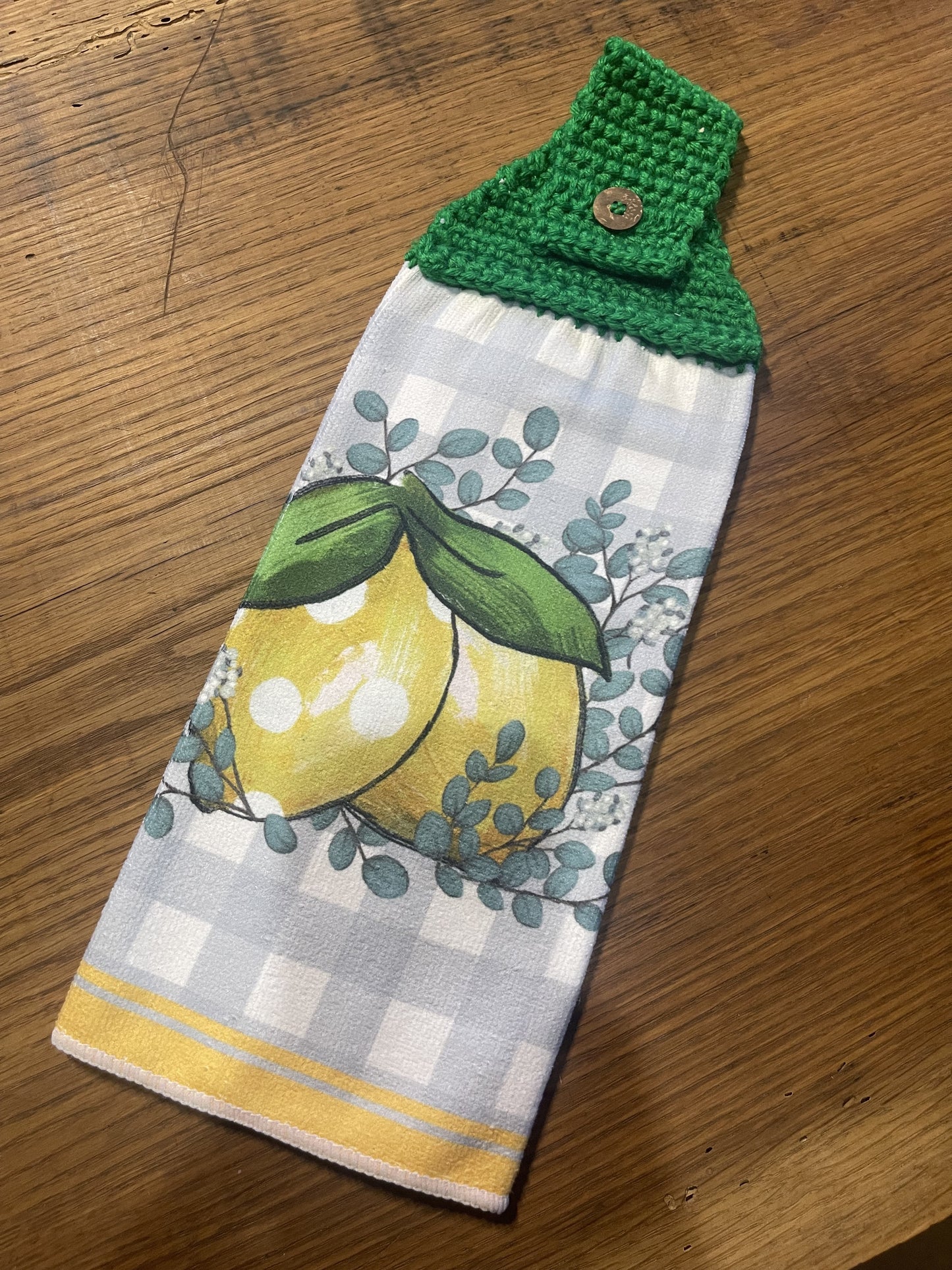 Farmhouse Crocheted Kitchen Towel Toppers **Multiple Patterns**