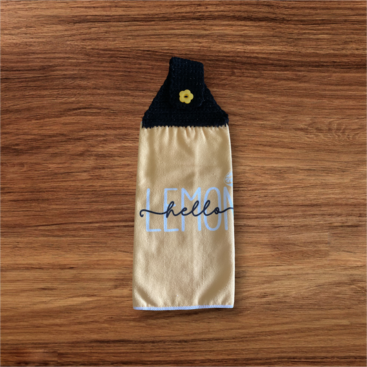 HELLO Kitchen Towel Toppers