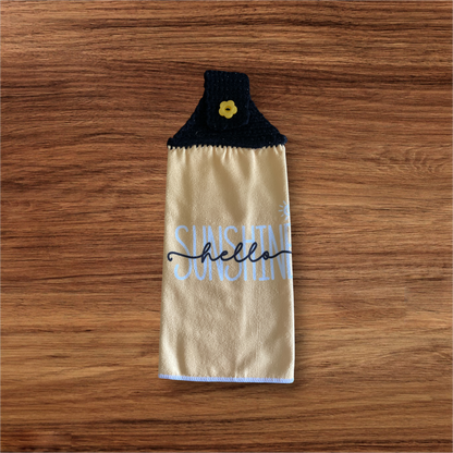 HELLO Kitchen Towel Toppers