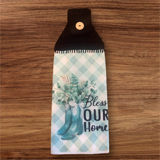 Bless Our Home Hanging Towel