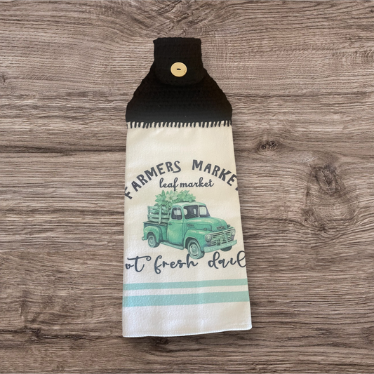 Farmer's Market Hanging Towel