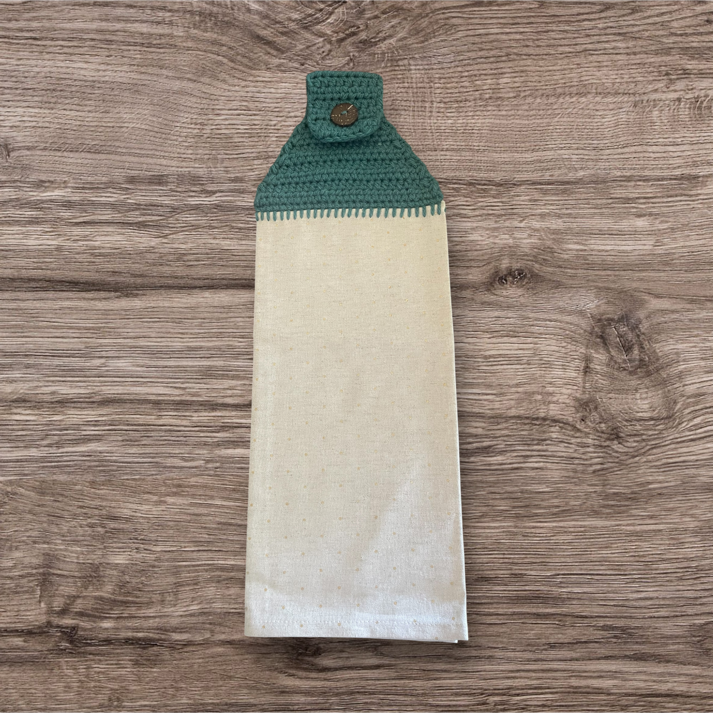 Country Cream Hanging Towel