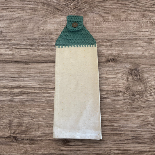 Country Cream Hanging Towel