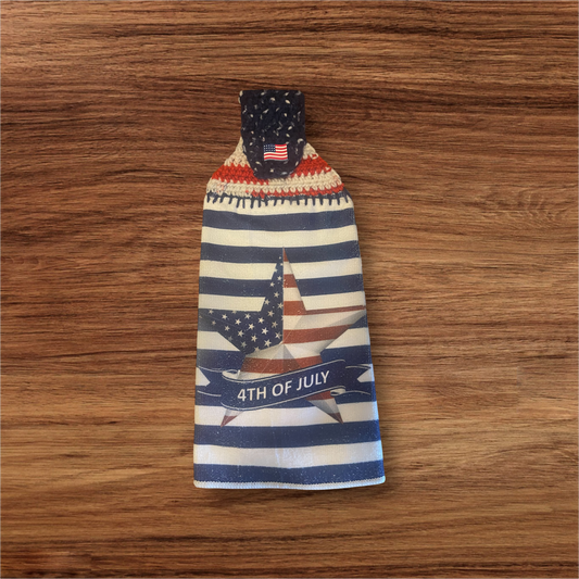 4th of July Hanging Towel