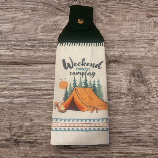 Weekend Forecast: Camping Hanging Towel