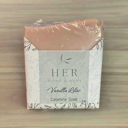 Vanilla Lilac Calamine Soap