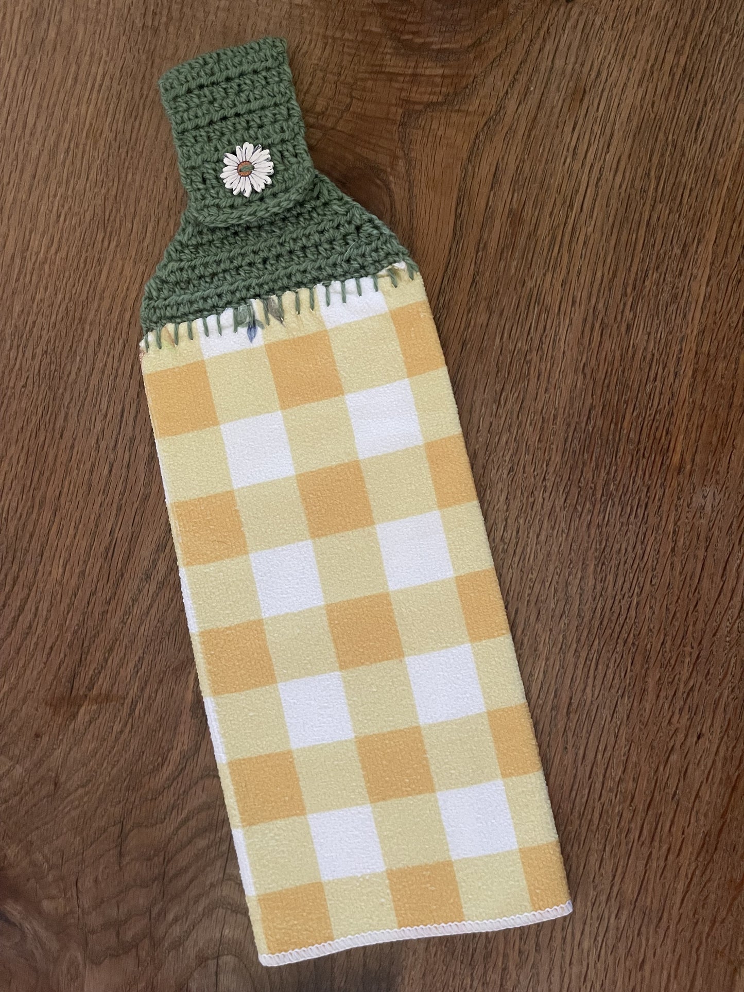 Sunflowers Crocheted Kitchen Towel Toppers **Multiple Patterns**