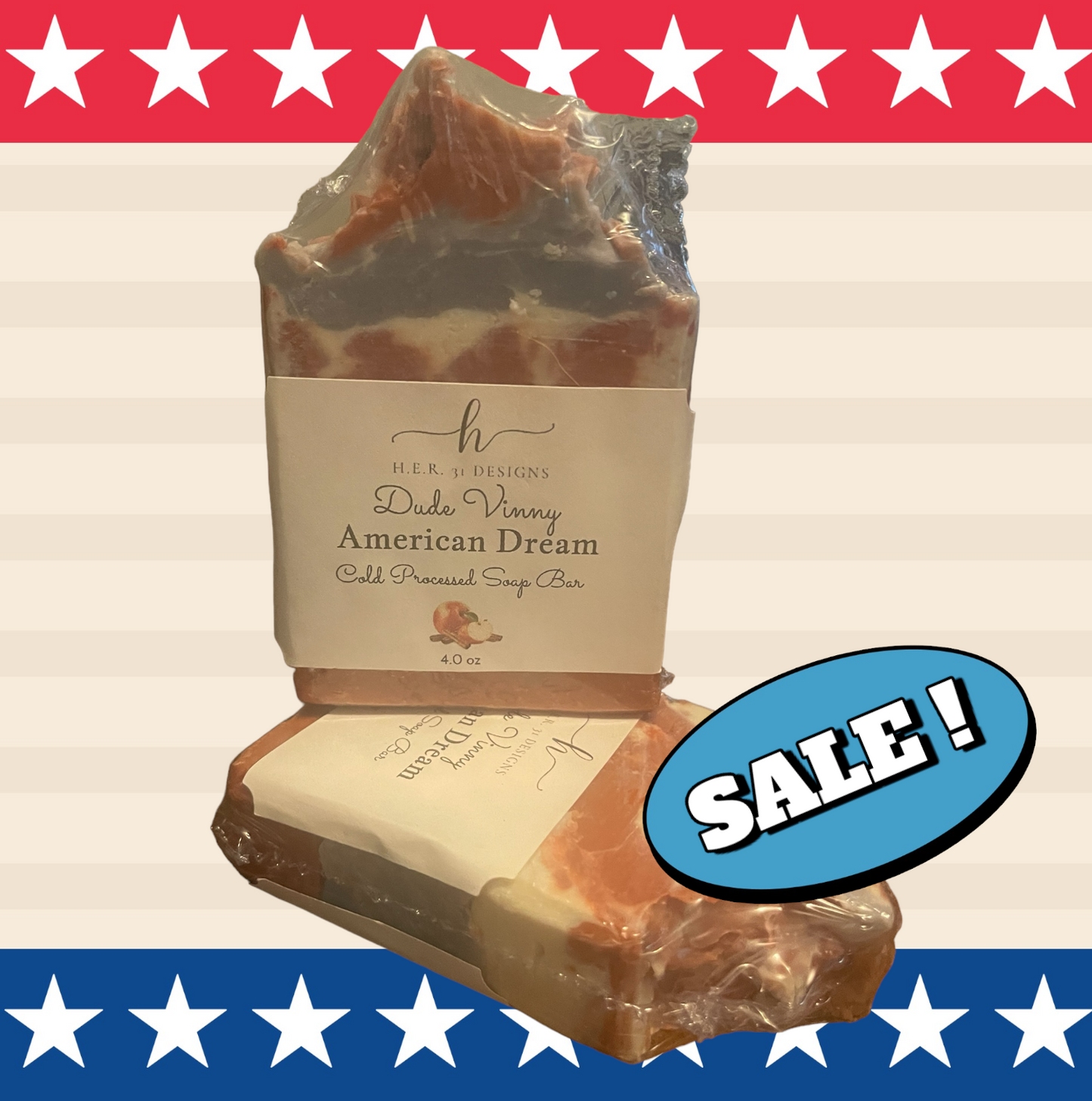 American Dream Cold Processed Artisan Soap