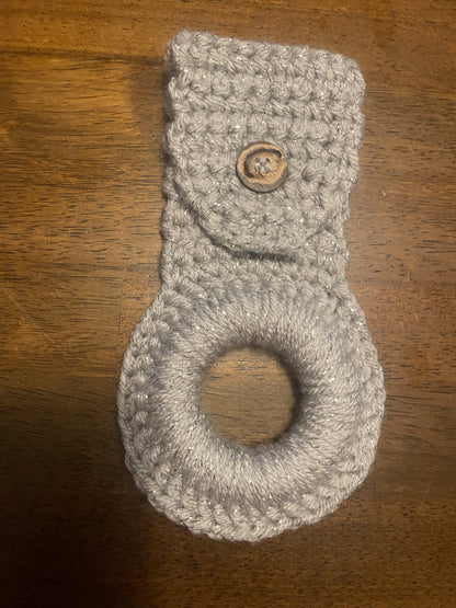 Crocheted Towel Holder