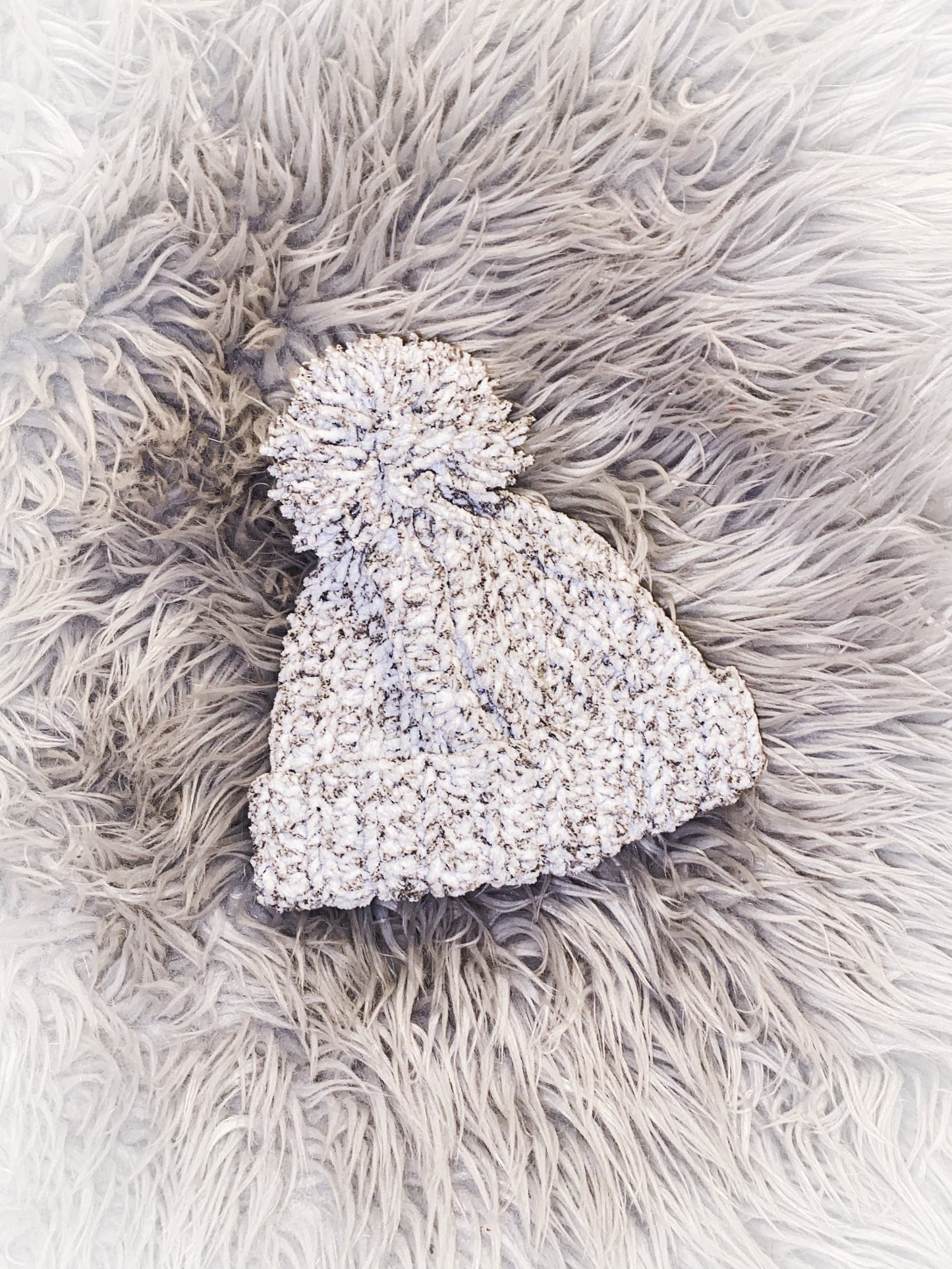 Soft Chenille Baby Hat