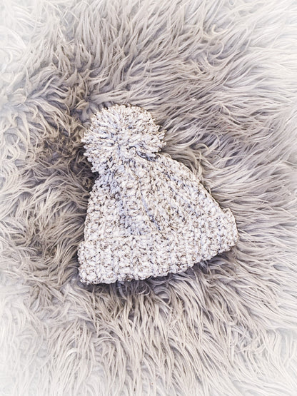 Soft Chenille Baby Hat